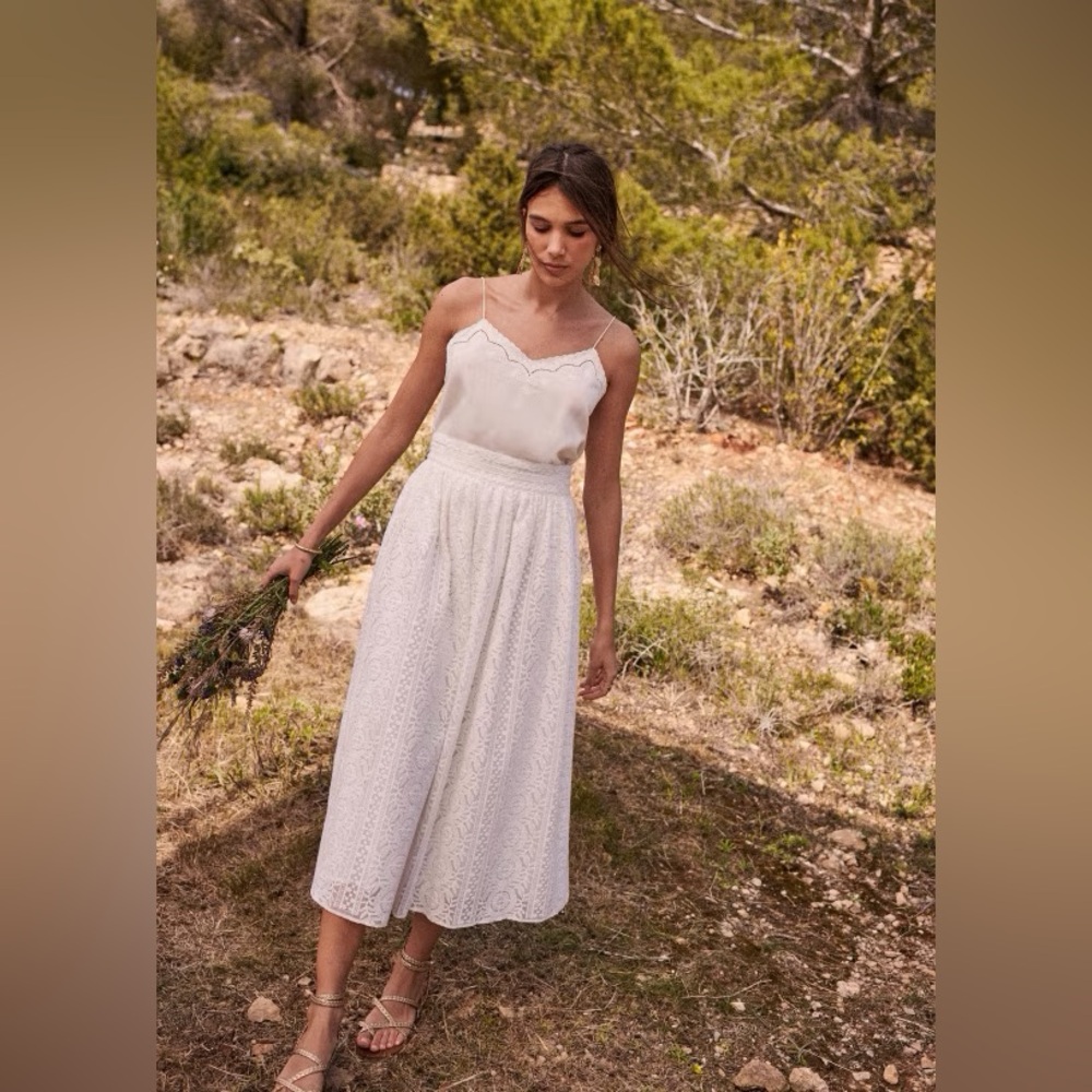 NWT Sezane eugenie skirt